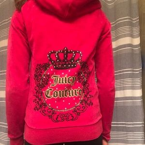Juicy couture zip up jacket